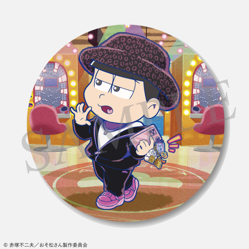 おそ松さん」 缶バッジ単品（ブラインド1個）
