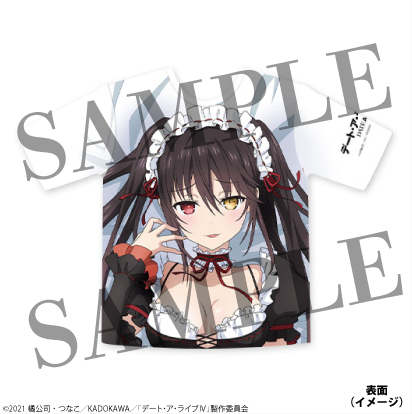 【10％OFF】 デート・ア・ライブⅣ』 時崎狂三 フルグラフィックTシャツ その他