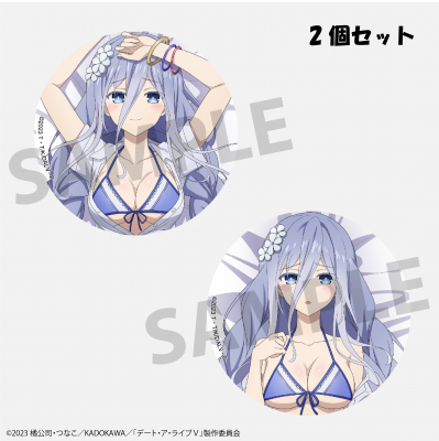 デート・ア・ライブ 時崎狂三 缶バッジ Mios限定　12セット