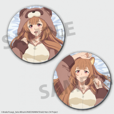 TVアニメ「盾の勇者の成り上がり Season 4」 ラフタリア 缶バッジセット