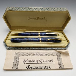 1950年代 英国ヴィンテージ コンウェイ・スチュワート 84万年筆 ＆ 26ペンシルセット ボックス付