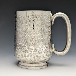 ギリシャの純銀カップ(カンタロス)ワインカップ