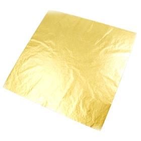 1303 金箔(金上澄)haku_g【95mm角x1枚入り】 - きなりがらす 1303 金箔(金上澄)haku_g【95mm角x1枚入り】 - きなりがらす