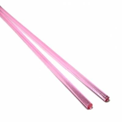 【CS5-p3】ガラスロッド(クリアピンクアルカリシリケートガラス)100g - きなりがらすオンラインストア