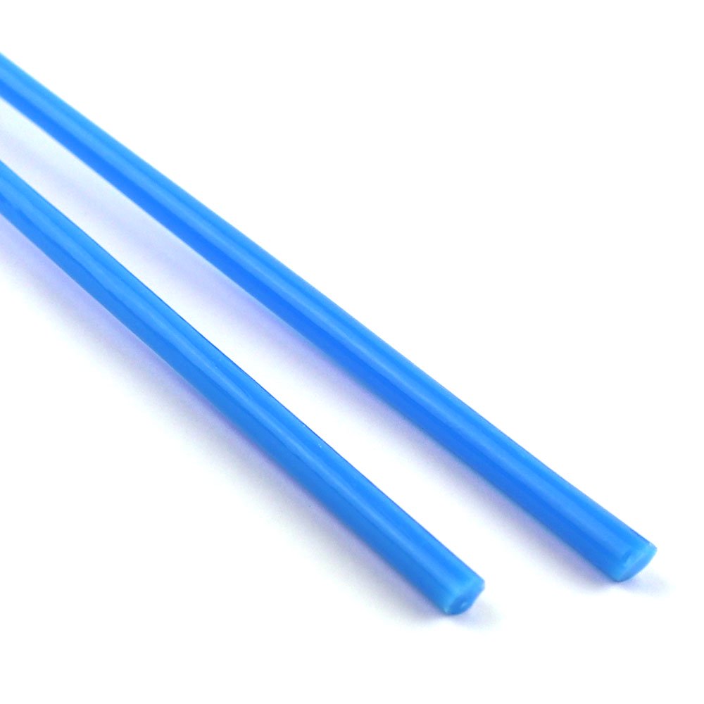 【CX184】ガラスロッド（乳白青アルカリシリケートガラス）100g - きなりがらすオンラインストア