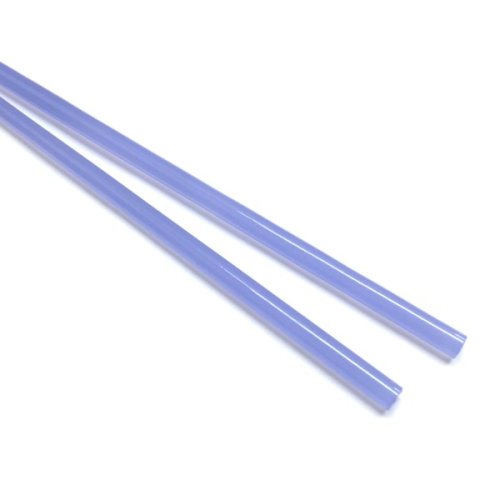 ハーフサイズ【CX103】ガラスロッド（半透明紫色アルカリシリケートガラス）100g