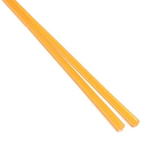 【CX291】ガラスロッド(朱系アルカリシリケートガラス)100g