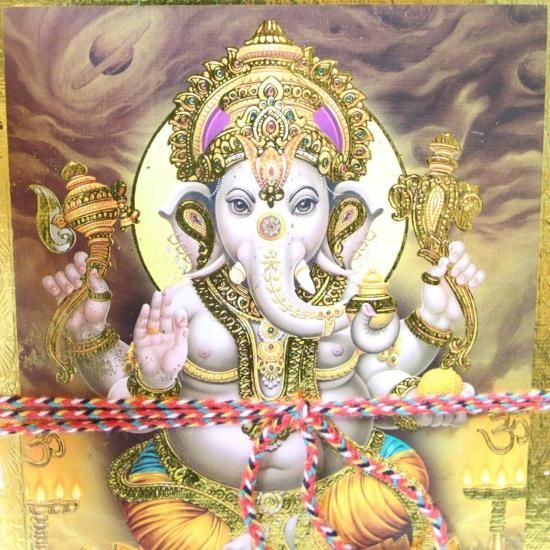 わ*ん様 1点物！夢を叶えるガネーシャアート 線画 インド アンティーク 1点物！夢を叶えるガネーシャアート 線画 インド アンティーク