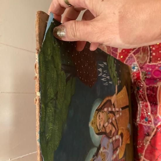 神様絵画】 クリシュナ＆ラーダ| 高級インド雑貨カオス 通販