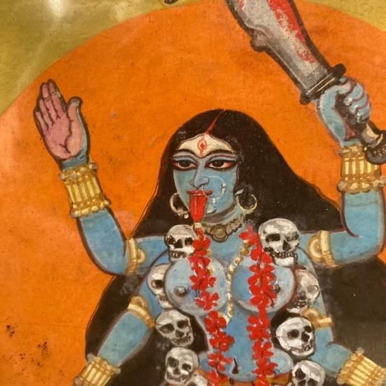 神様絵画】カーリー&シヴァ| 高級インド雑貨カオス 通販