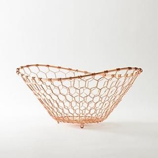 WAVE BASKET  copper