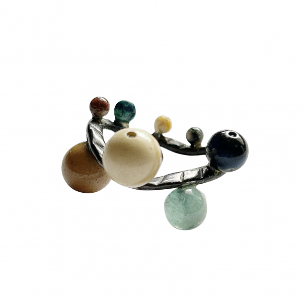 Solar System Planets ring oxidized