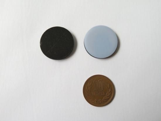 フッ素 キズ防止シール 丸型小 8P - スポンジ・洗濯ネット