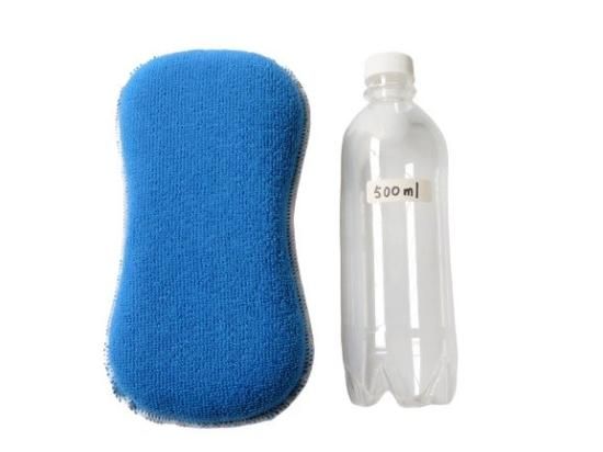 洗車用マイクロファイバースポンジ - スポンジ・洗濯ネット・ハンガー