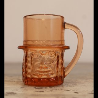 VINTAGE Mr.PEANUT GLASS CUP 1960's�