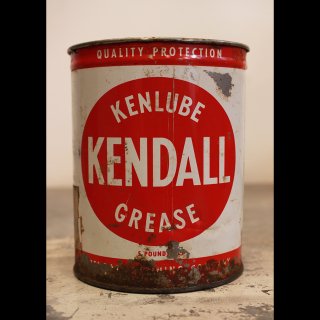 VINTAGE KENDALL GREASE CAN 1960's