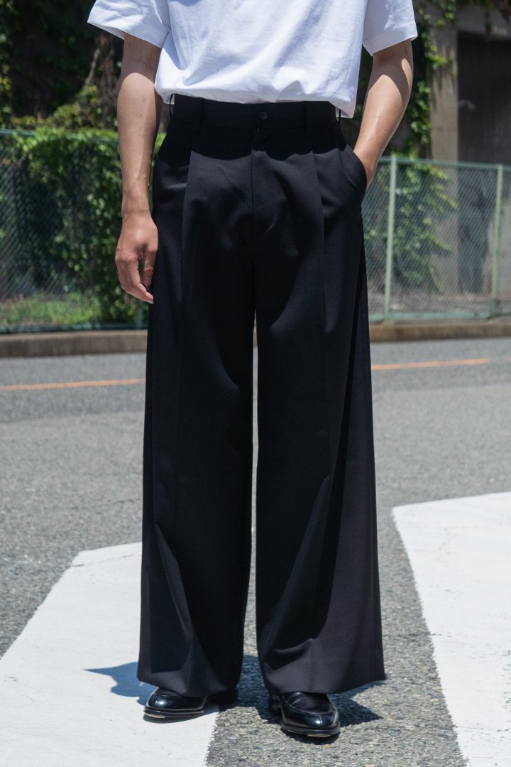 23AW stein extra wide trousers-