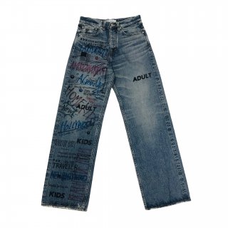 <img class='new_mark_img1' src='https://img.shop-pro.jp/img/new/icons1.gif' style='border:none;display:inline;margin:0px;padding:0px;width:auto;' />Painted Damage Denim Pants
