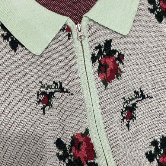 クリアランス売上 TTT polo knit flower MSW ニット/セーター