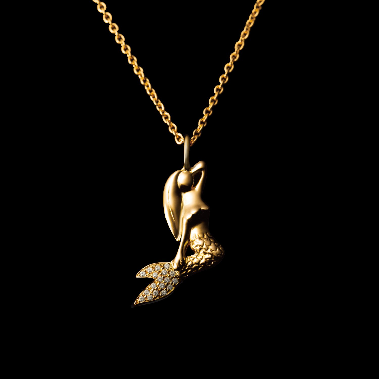 MERMAID」Necklace K18YG - JANJI TOKYO -Web Store-