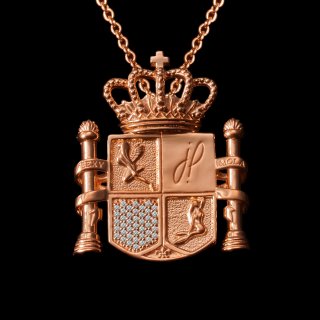 「ESPANOLA」Necklace SV925 Pinkgold Coating