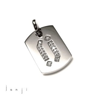 janji --LOGYNecklace Top SV925 Rodium Coating