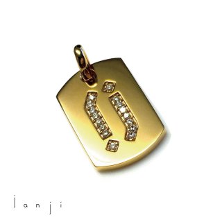 janji --LOGYNecklace SV925 Gold Coating
