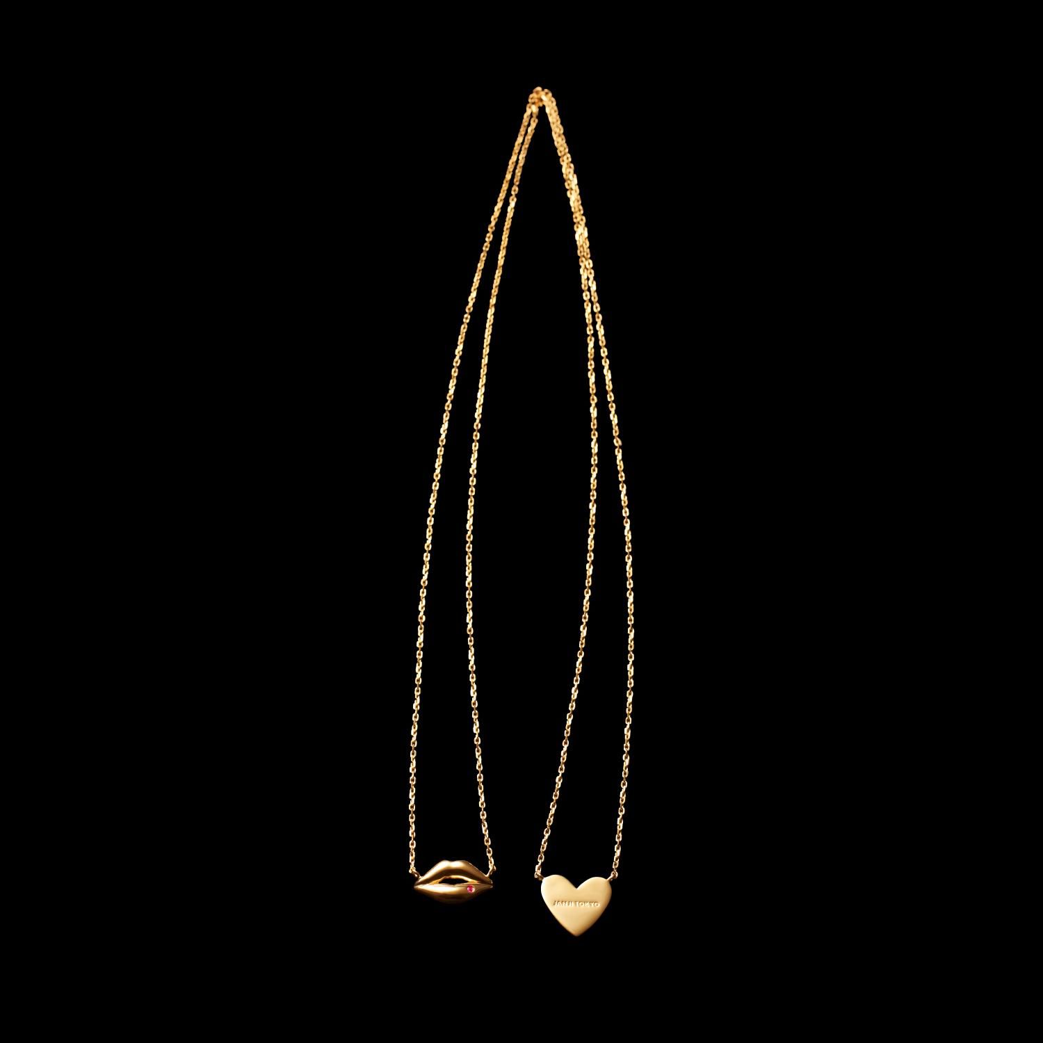 「MI AMOR」 Necklace SV925 Gold Coating - JANJI TOKYO -Web Store-