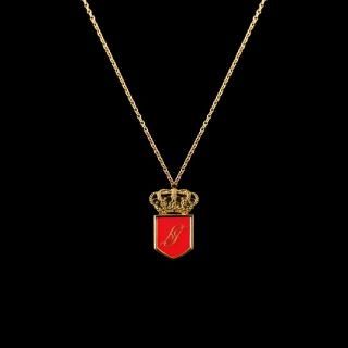 MINI GLORIANecklace SV925Gold  Red