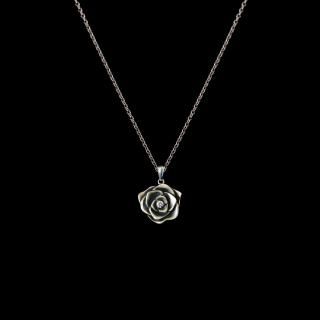 MINI ROSANecklace SV925Oxidized