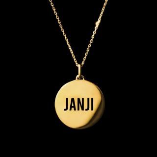 MARCANecklace SV925Gold  Black