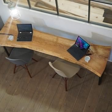 NO6 栗(クリ)無垢板 ｜一枚板テーブル 通販｜大阪｜一枚板・無垢板家具