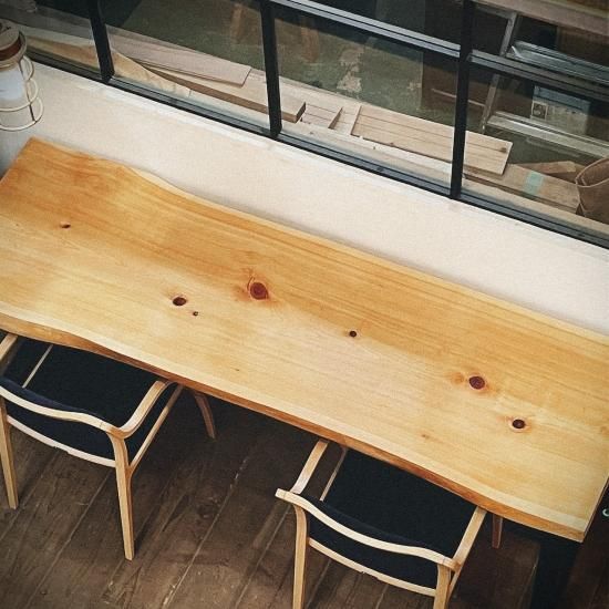 檜の一枚板無垢材 NO39 桧【上小無節】一枚板｜一枚板無垢テーブル専門店｜一枚板・無垢