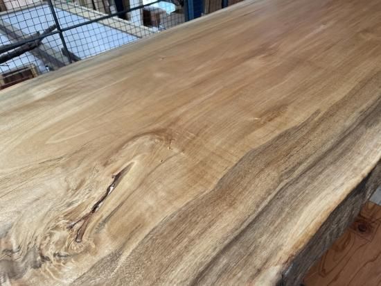 NO1 シカモア一枚板 無垢板 ｜一枚板テーブル 通販｜大阪｜一枚板