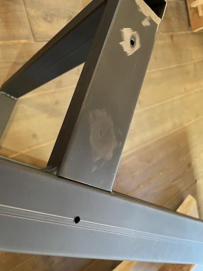 アイアンレッグ T字脚 60㎜ （2脚1セット） ｜一枚板無垢テーブル専門