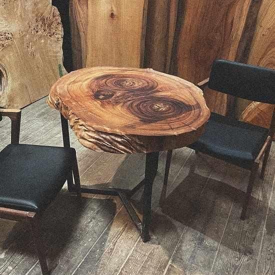 NO36 楠（クスノキ）一枚板 | 輪切り - 一枚板無垢テーブル専門店｜一