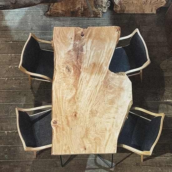 一枚板テーブル 通販｜大阪｜一枚板・無垢板家具工房 see-saw