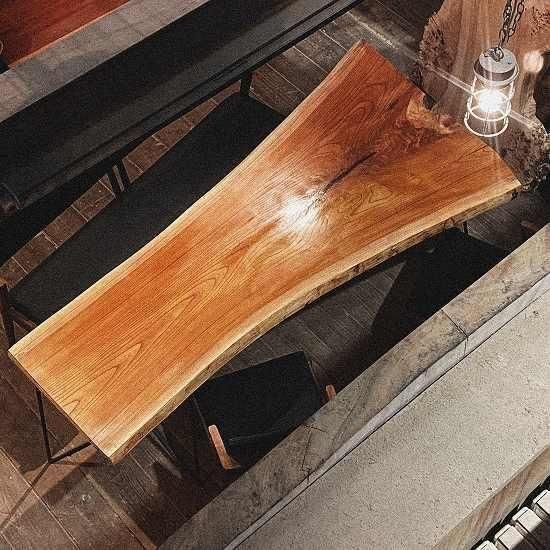 NO44 欅（ケヤキ）一枚板 ｜一枚板テーブル 通販｜大阪｜一枚板