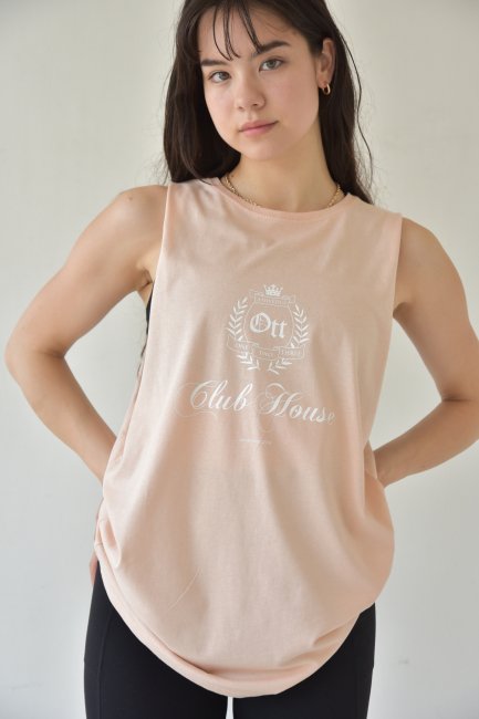 Roughly Active Tank Top - Pale Pink