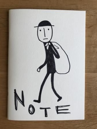 A5ノート（ドットあり） 手描きコトリ - ARANZINET ONLINESHOP