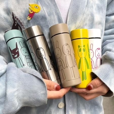 アランジアロンゾ 小物入れ ポーチ　￼マグカップ タンブラー￼ アランジポケットボトル - ARANZINET ONLINESHOP - アランジ