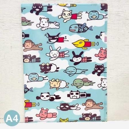 クリアファイル みんな空を飛ぶ - ARANZINET ONLINESHOP - アランジ
