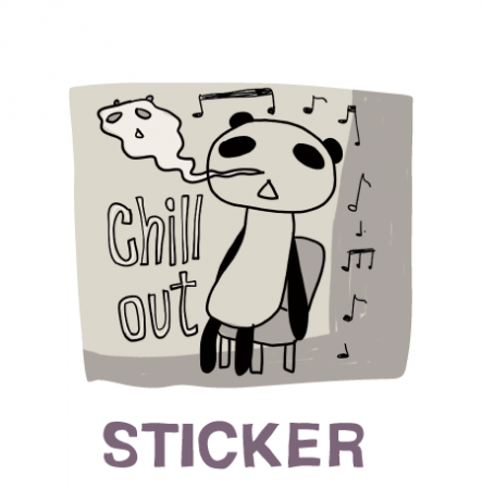󥸥ƥåPANDA Chill out