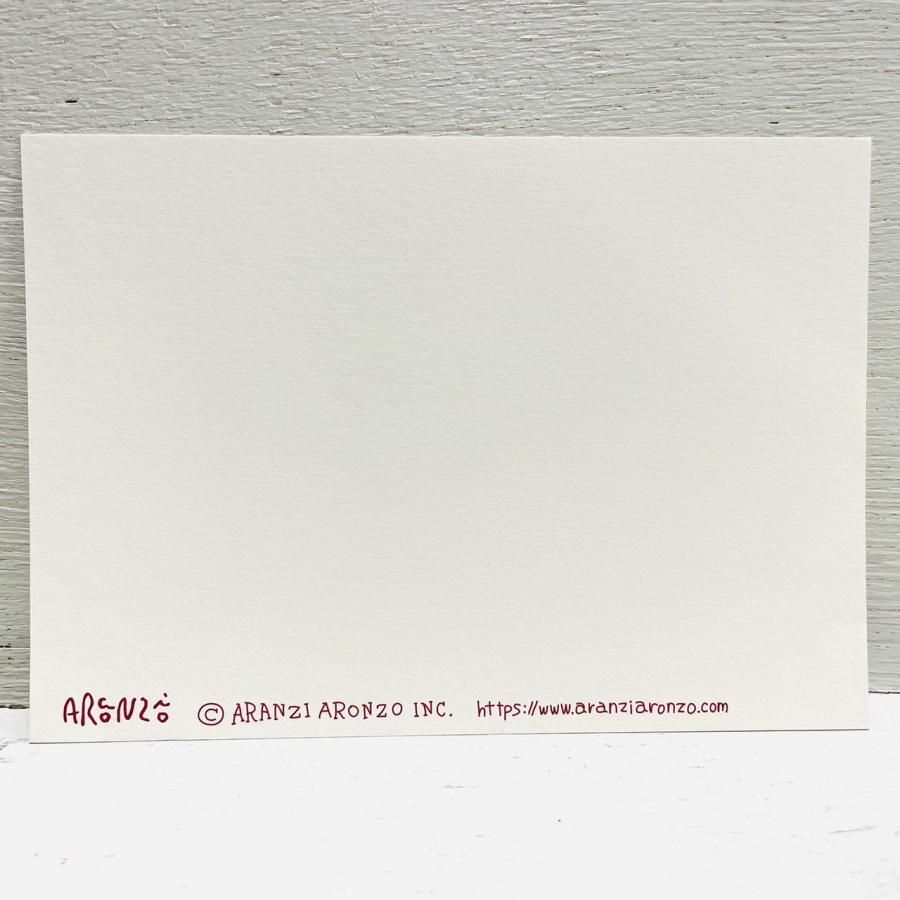 ポストカード パチパチ - ARANZINET ONLINESHOP - アランジ