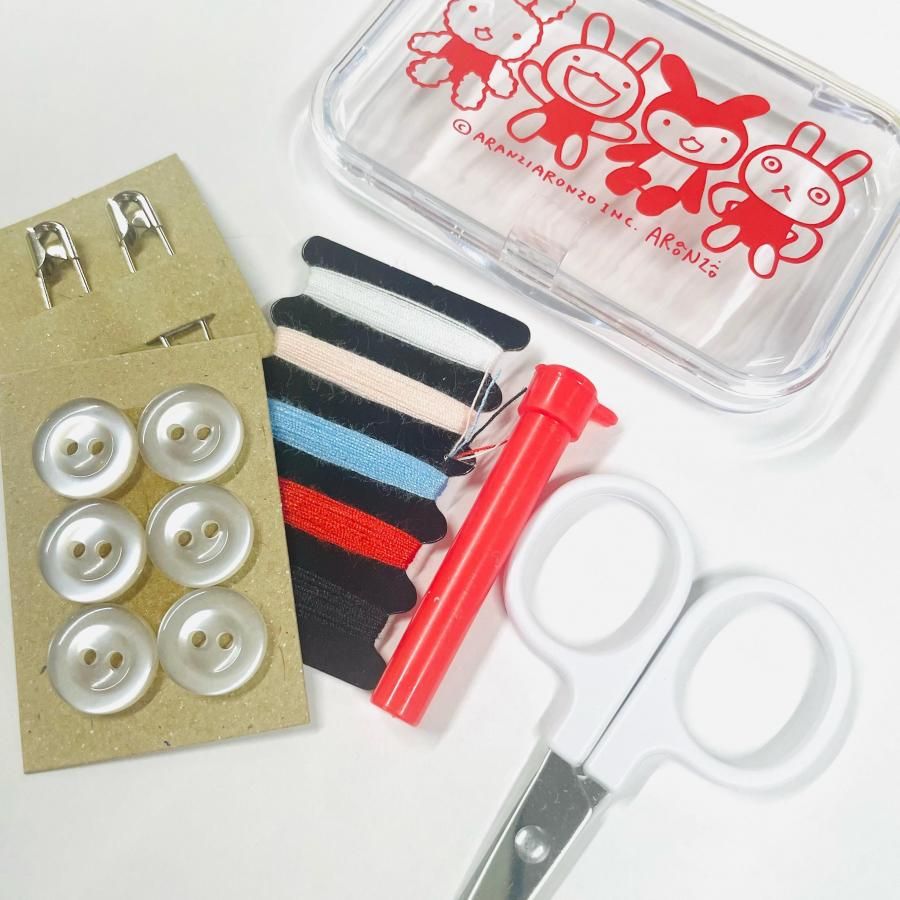 ソーイングセット うさぎなかよく並ぶ - ARANZINET ONLINESHOP
