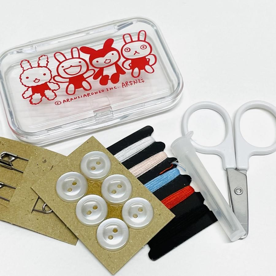 ソーイングセット うさぎなかよく並ぶ - ARANZINET ONLINESHOP