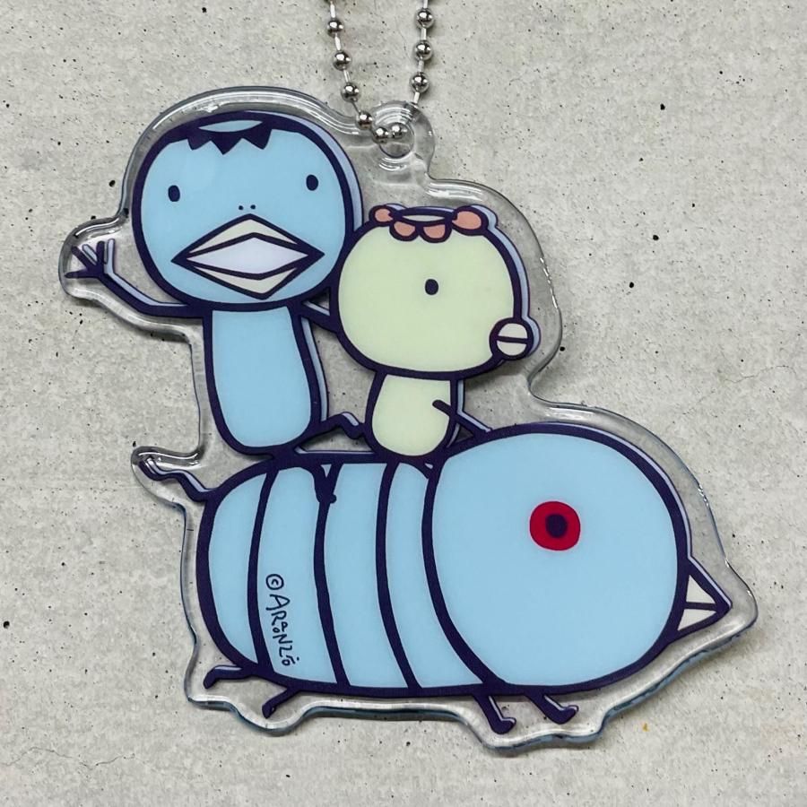 キーホルダーバラ売り エイリアン、生茶パンダ、うまい棒、なまはげ加トちゃん キーホルダー カッパかぱちゃんカパパ - ARANZINET ONLINESHOP