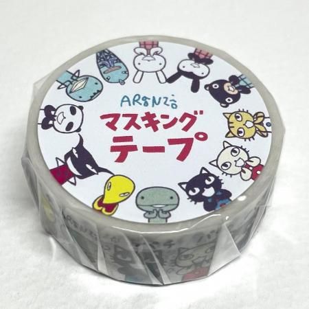 おすそ分け♡海外マステ1ループカット60本（60-J） おすそ分け♡海外マステ1ループカット60本（60-J）