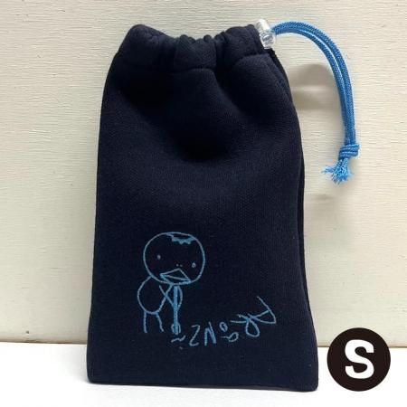 ふわふわ刺繍巾着Sサイズ カッパ - ARANZINET ONLINESHOP