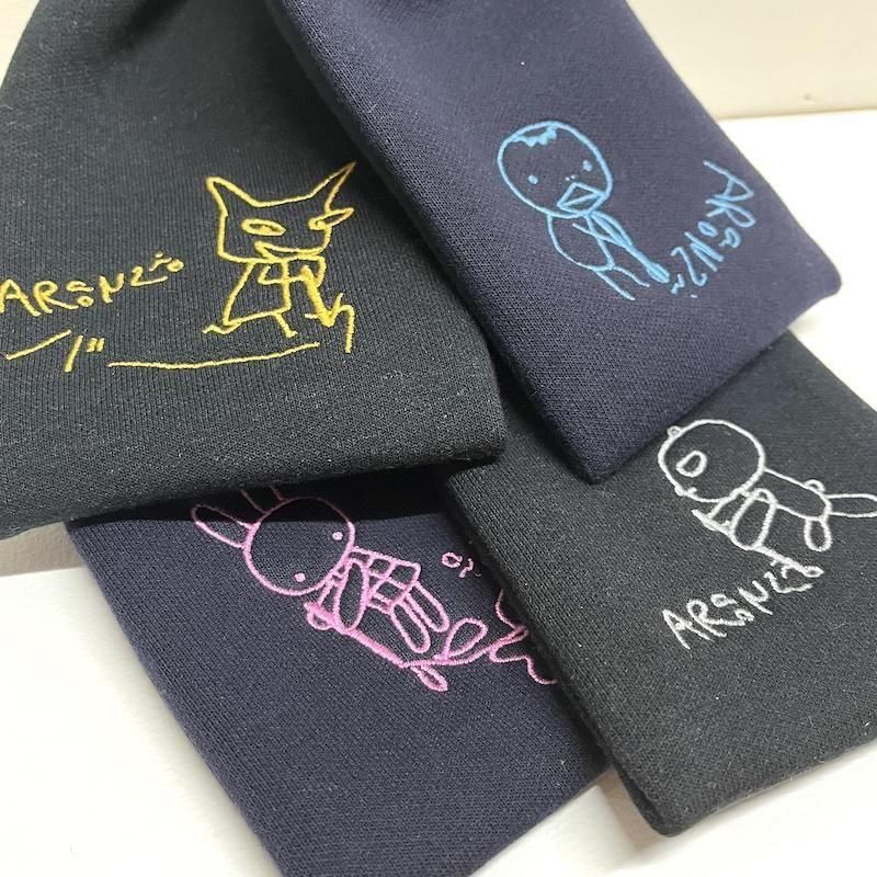 16点　mamirin様　ポーチ　巾着　パンダ 双子パンダのふわふわ巾着袋【Panda pouch】 | carmine